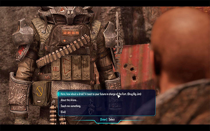 Podaruj Big Jimowi zatruty trunek - Arena/ Naszprycuj Dóżego Jima | Tavar | Zadania poboczne | Solucja Elex - Elex - poradnik do gry