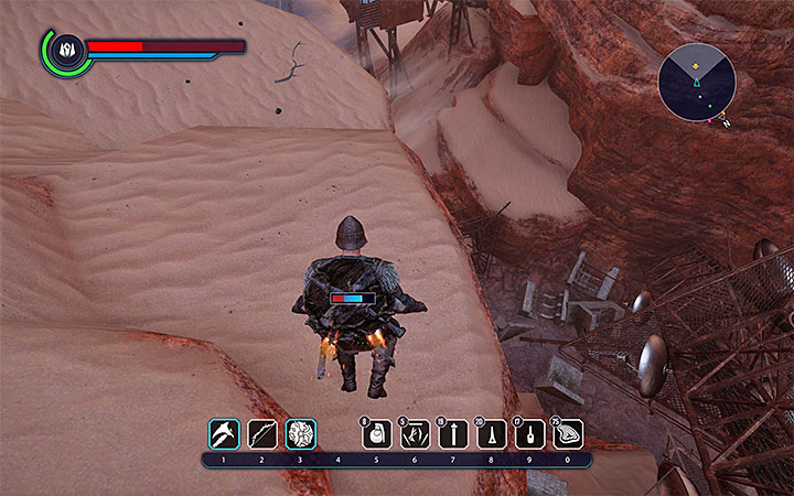 Lekarz Doc ma siedzibę na wzgórzu w centralnej części lokacji Fort i dowiesz się od niego o kradzieży zapasu chemikaliów - Lepkie łapy | Tavar | Zadania poboczne | Solucja Elex - Elex - poradnik do gry