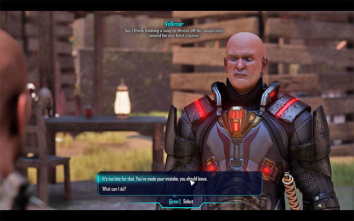 Moment decyzji w trakcie spotkania z Volkmarem - Dostawa złomu | Tavar | Zadania poboczne | Solucja Elex - Elex - poradnik do gry