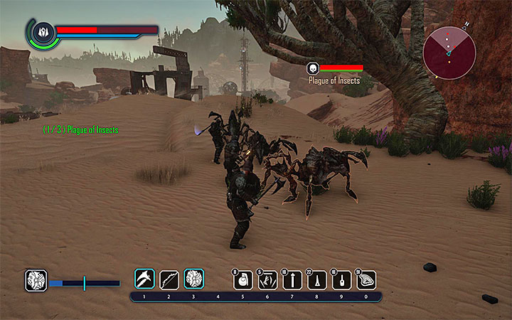 Podczas bitwy z insektami możesz liczyć na pomoc ze strony Zołzy - Rozgniewana dziewczyna [Zołza] | Zadania towarzyszy | Solucja Elex - Elex - poradnik do gry