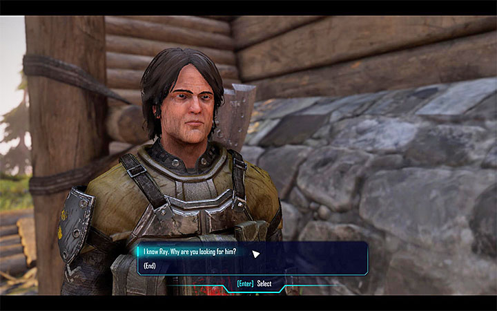 Masona odnajdziesz przy ogromnej windzie w krainie Edan - Garść kryształków [Ray] | Zadania towarzyszy | Solucja Elex - Elex - poradnik do gry