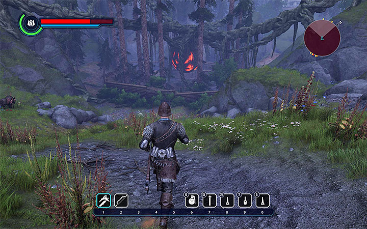 Zleceniodawca tego zadania to Thorgal, który przebywa przy pokazanym na obrazku Sercu Świata (World Heart) w zachodniej części krainy Edan - Brakujący człowiek | Edan | Zadania poboczne | Solucja Elex - Elex - poradnik do gry