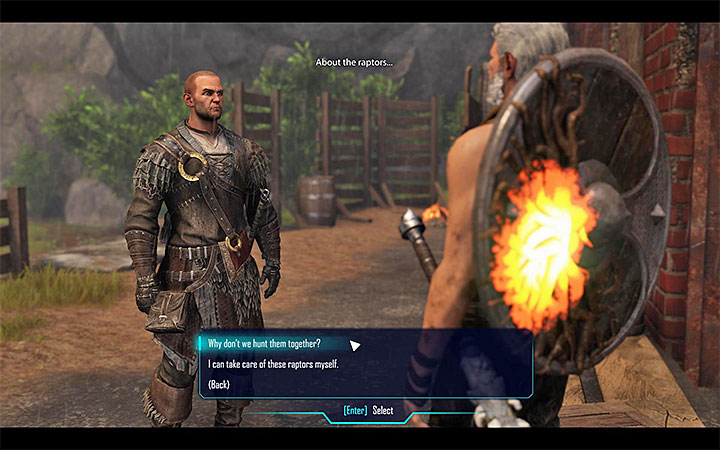 Wyrusz na polowanie z Geronem lub w pojedynkę - Zadania w Edan | Edan | Zadania poboczne | Solucja Elex - Elex - poradnik do gry