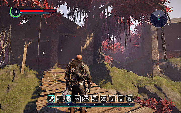 Obóz wygnańców Exile znajduje się w niewielkiej odległości na południe od Doliny Potępionych Dolinie wyklętych (jest to zachodnia część krainy Edan) i pokazuje go obrazek - Zadania w Edan | Edan | Zadania poboczne | Solucja Elex - Elex - poradnik do gry