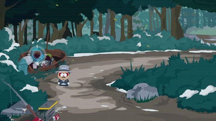 Najpierw odsłoń narzutę na łódce, by móc dostać się do Nostalgronek - Nostalgronki - Sekrety w South Park Fractured But Whole - South Park: The Fractured But Whole - poradnik do gry