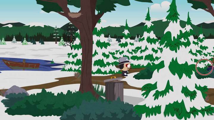 Przepis znajduje się z słabo widocznej torbie - Artefakty i przepisy - sekrety w South Park Fractured But Whole - South Park: The Fractured But Whole - poradnik do gry