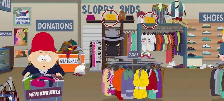 Zabierz maskę z żółtej torebki na wyższej półce - Kostiumy oraz przepisy - sekrety w South Park Fractured But Whole - South Park: The Fractured But Whole - poradnik do gry