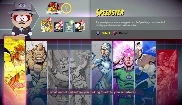 Pod koniec gry będziesz mógł posługiwać się wszystkimi klasami jednocześnie, do tego czasu będziesz otrzymywał dostęp do kolejnych wraz z postępami w fabule - Klasy postaci w South Park Fractured But Whole - South Park: The Fractured But Whole - poradnik do gry