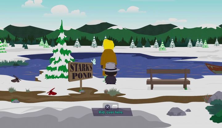Podejrzany typ to SeaMan, spotykasz go tylko jednorazowo - Sięgnij nieba bram | Zadania poboczne w South Park The Fractured But Whole - South Park: The Fractured But Whole - poradnik do gry