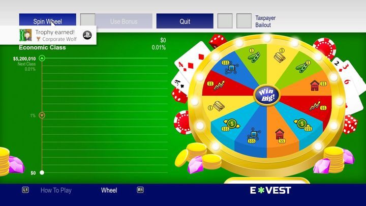 W tym zadaniu masz szansę na zdobycie trofeum, jeśli uda ci się osiągnąć maksymalny (0,01%) poziom ekonomiczny - Zawsze stawiaj na Chaos | Zadania poboczne w South Park The Fractured But Whole - South Park: The Fractured But Whole - poradnik do gry