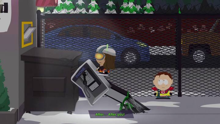Wejście znajdziesz za budynkiem - W brzuchu bestii | Opis przejścia - Zadania główne w South Park - South Park: The Fractured But Whole - poradnik do gry