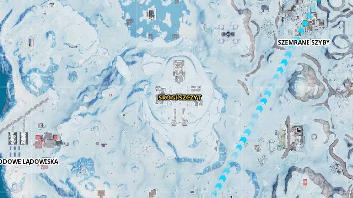 Transportery łupów pojawiają się oczywiście w nazwanych lokacjach, które akurat zaznaczone na mapie są kolorem żółtym - Zniszcz transportery łupów | Wyzwanie sezonu 10 Fortnite - Fortnite: Battle Royale - poradnik do gry