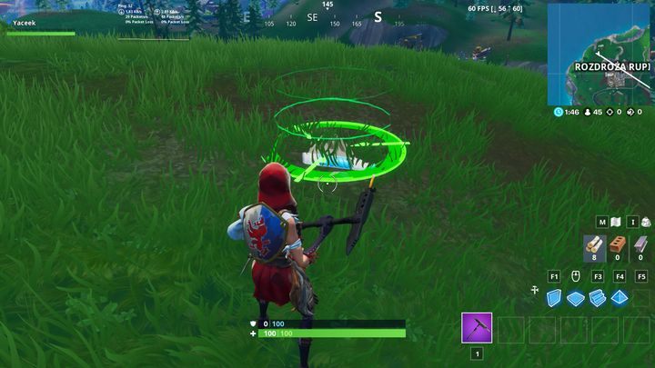 Są na mapie trzy lokacje gdzie wyzwanie to będzie mogło zostać wykonane - Wrzuć butelkę na oznaczone miejsce | Wyzwanie sezonu 10 Fortnite - Fortnite: Battle Royale - poradnik do gry