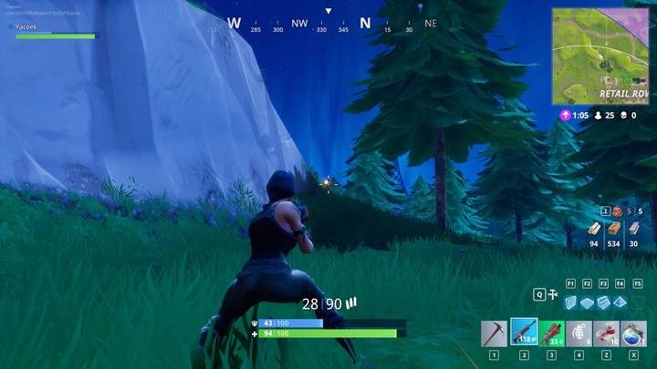 Zawsze kucaj w momencie strzelania. - Jak strzelać w Fortnite Battle Royale? - Fortnite: Battle Royale - poradnik do gry