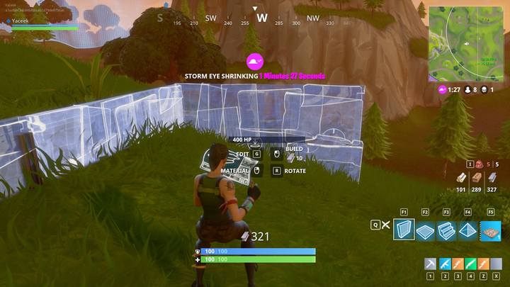 Budowanie fortecy 1x2 jest najbardziej optymalnym wyborem. - Jak budować w Fortnite Battle Royale? - Fortnite: Battle Royale - poradnik do gry