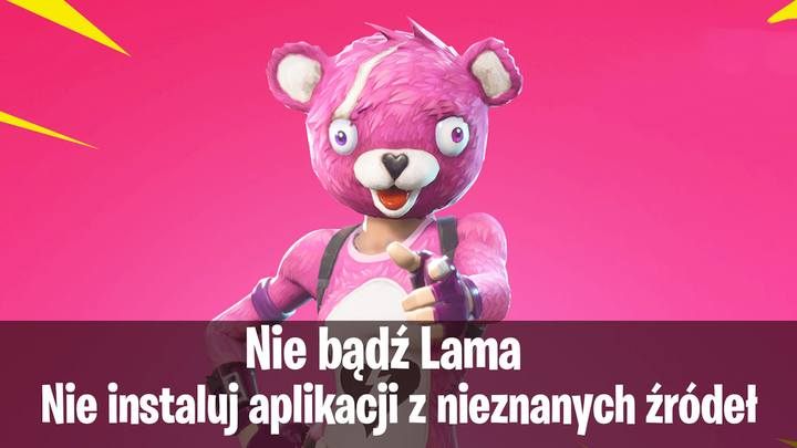 W związku z ogromnym zainteresowaniem dotyczącym wydania Fortnite: Battle Royale na Androida oraz decyzją Epic Games o braku wsparcia dla oficjalnego sklepu Google Play, ostrzegamy was przed różnego rodzaju podróbkami oraz oszustwami - Jak zainstalować Fortnite Battle Royale na systemie Android? - Fortnite: Battle Royale - poradnik do gry
