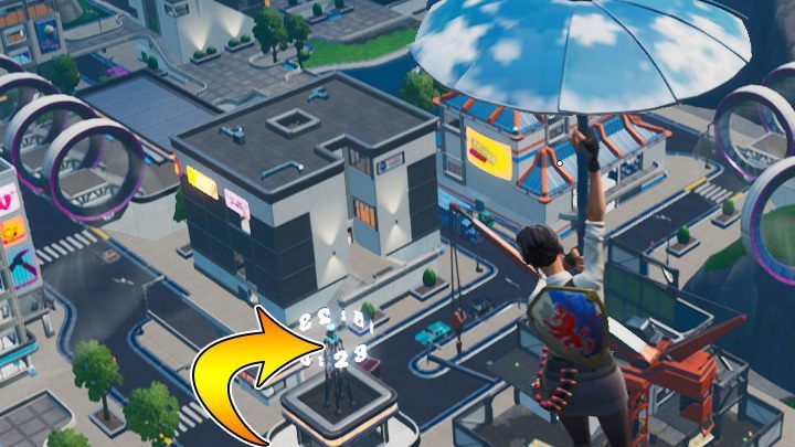 Zegar w Neo-Wykrzywionych znajduje się na wieży. - Odwiedź różne zegary | Wyzwanie w Fortnite - Fortnite: Battle Royale - poradnik do gry