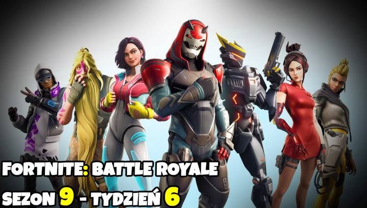 W tygodniu szóstym, tak jak i w poprzednich, znajdziesz siedem wyzwań, które zostały podzielone na dwie grupy - Mapa wyzwań 9 Sezonu Fortnite - Tydzień 6 | Fortnite - Fortnite: Battle Royale - poradnik do gry