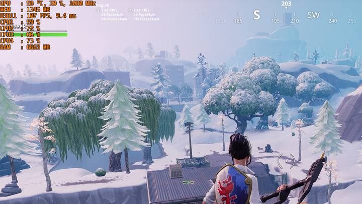 Obniżenie samych detali zagwarantowało 178% wzrost wydajności. - Fortnite się zacina - co robić? - Fortnite: Battle Royale - poradnik do gry