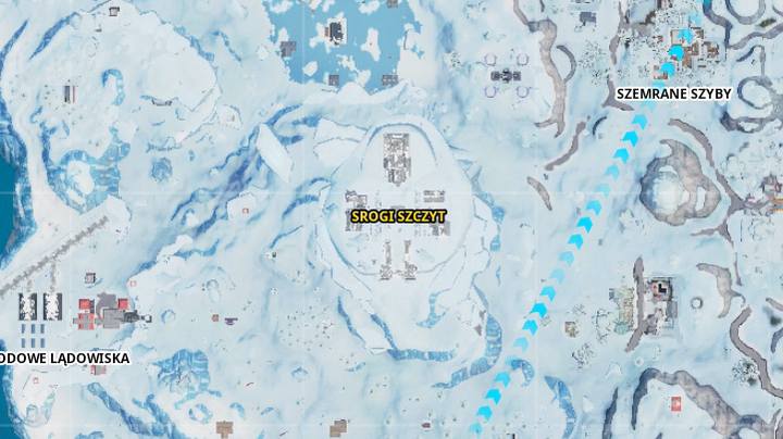 Zółta nazwa lokacji zawierać będzie transportery łupów. - Zniszcz transporter łupów w różnych meczach | Wyzwanie w Fortnite - Fortnite: Battle Royale - poradnik do gry