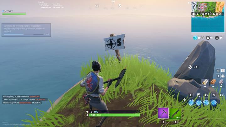 Drugi punkt leży niedaleko Pagód Pomyślności, w miejscu pokazanym na powyższym obrazku - Wyzwanie - Odwiedź wszystkie punkty na wyspie w Fortnite Battle Royale - Fortnite: Battle Royale - poradnik do gry