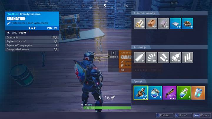 Najlepsza i zarazem najrzadziej spotykana broń w grze. - Najlepsze granaty, granatniki, RPG w Fortnite Battle Royale - Fortnite: Battle Royale - poradnik do gry