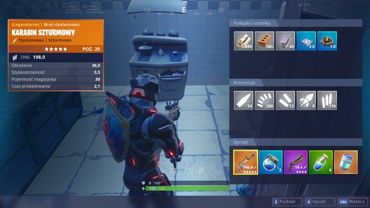 Karabin szturmowy to najważniejsza broń. - Najlepsze karabiny szturmowe, snajperskie i wyborowe w Fortnite Battle Royale - Fortnite: Battle Royale - poradnik do gry