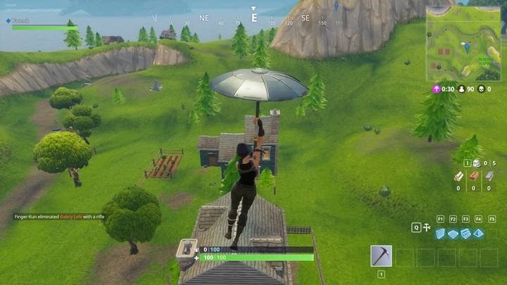 Wybór miejsca i lądowanie. - Podstawy rozgrywki i porady do Fortnite Battle Royale - Fortnite: Battle Royale - poradnik do gry