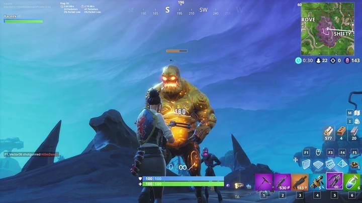 Kolor złoty potwora oznacza, że jest on wyjątkowo silny. - Koszmarów Czar (Fortnitemares) w Fortnite Battle Royale - Fortnite: Battle Royale - poradnik do gry