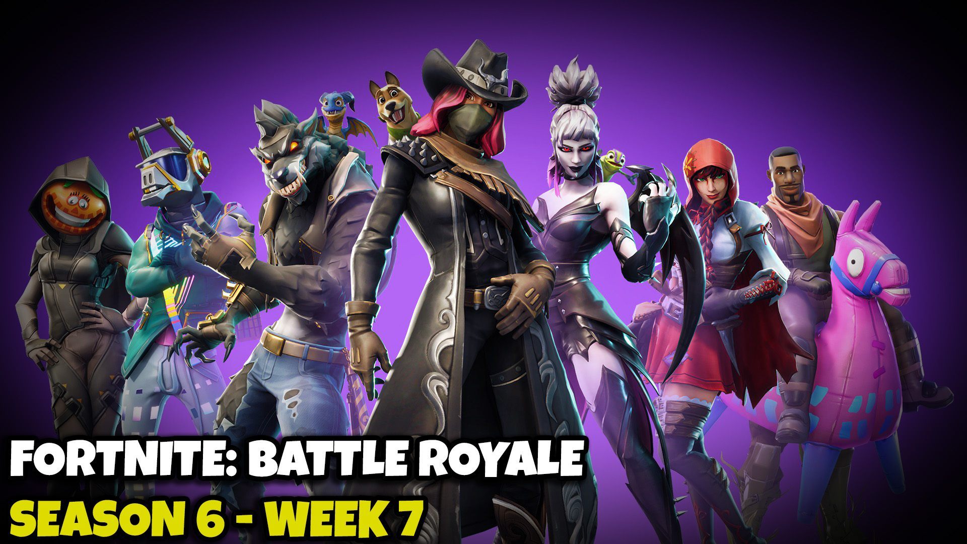 Tak jak w przypadku poprzednich tygodni wyzwań, w siódmym masz możliwość wykonania siedmiu zestawów wyzwań, z czego trzy z nich przypisane zostały do darmowego karnetu bojowego (Free Pass) oraz cztery zarezerwowane dla karnetu bojowego premium (Battle Pass) - Mapa Sezon 6 tydzień 7 - Wyzwania Fortnite Battle Royale - Fortnite: Battle Royale - poradnik do gry