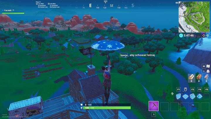 Czwarty piracki obóz usytuowany jest na górze, niedaleko Słonych Strzech i Zgubnych Ziem - Wyzwanie - Odwiedź wszystkie obozy piratów - Fortnite: Battle Royale - poradnik do gry