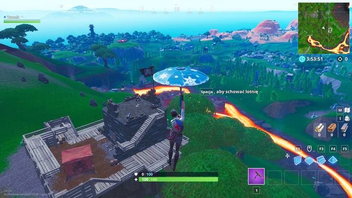 Szósty obóz ukryty został w lesie, niedaleko wulkanu - Wyzwanie - Odwiedź wszystkie obozy piratów - Fortnite: Battle Royale - poradnik do gry