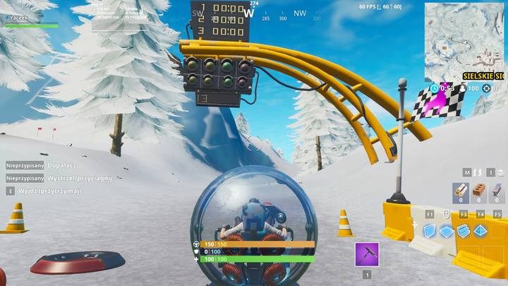 Kulojazd to pojazd potrzebny do ukończenia wyścigu. - Ukończ okrążenie na torach wyścigowych | Wyzwanie w Fortnite - Fortnite: Battle Royale - poradnik do gry