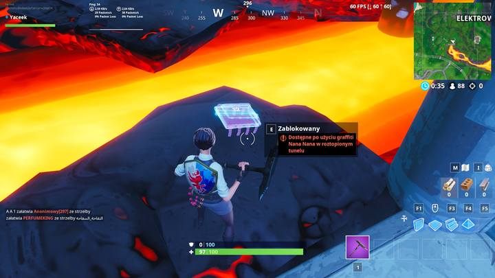 Fortbajt #12 znajduje się w tunelu, niedaleko Elektrowni Ciśnieniowej - Fortbajty - lokalizacja i mapa | Fortnite Battle Royale - Fortnite: Battle Royale - poradnik do gry