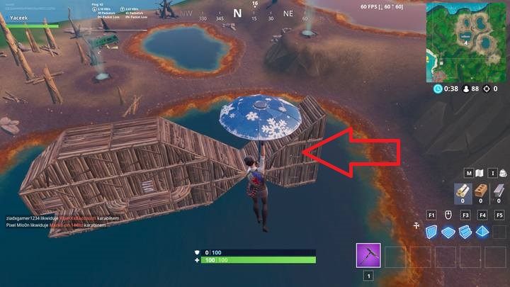 Fortbajt #17 można znaleźć w drewnianym budynku w kształcie ryby - Fortbajty - lokalizacja i mapa | Fortnite Battle Royale - Fortnite: Battle Royale - poradnik do gry