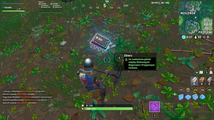Fortbajt #30 znajduje się gdzieś między Widmowymi Wzgórzami i Przyjemnym Parkiem - Fortbajty - lokalizacja i mapa | Fortnite Battle Royale - Fortnite: Battle Royale - poradnik do gry