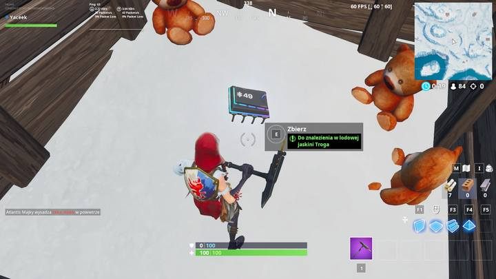 Fortbajt #49 schowany został w jaskini - Fortbajty - lokalizacja i mapa | Fortnite Battle Royale - Fortnite: Battle Royale - poradnik do gry