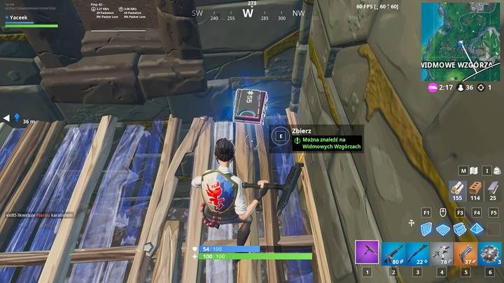 Fortbajt #55 ukryty został w Widmowych Wzgórzach, a dokładnie w domku, w północnej części lokacji - Fortbajty - lokalizacja i mapa | Fortnite Battle Royale - Fortnite: Battle Royale - poradnik do gry