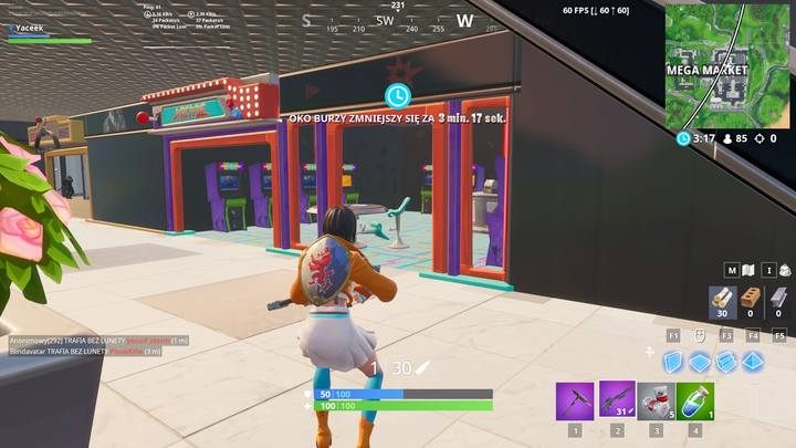 Fortbajt #79 znajdziesz w salonie gier w Mega Markecie - Fortbajty - lokalizacja i mapa | Fortnite Battle Royale - Fortnite: Battle Royale - poradnik do gry