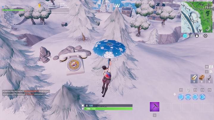 Pierwsza część wyzwania dotyczy odnalezienia telefonu oraz zadzwonienia do Durrburgerowni - Wyzwanie - Zadzwoń do Durrburgerowni i Przystanku Pizza - Fortnite: Battle Royale - poradnik do gry