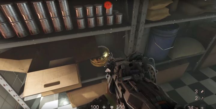 Złoto #17. - Sekrety i misje dowódców w Roswell Śródmieście | Sekrety Wolfenstein II - Wolfenstein II: The New Colossus - poradnik do gry