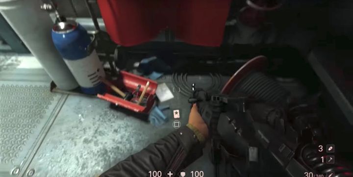 ...a tutaj i przedmiot, którego szukasz. - Sekrety i misje dowódców w Roswell Podziemia | Sekrety Wolfenstein II - Wolfenstein II: The New Colossus - poradnik do gry