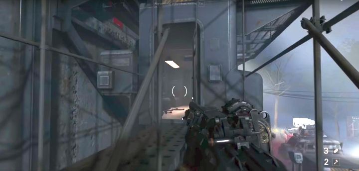 Wewnątrz tego pomieszczenia znajdziesz grafikę koncepcyjną #27. - Sekrety i misje dowódców w Mesquite: Farma | Sekrety Wolfenstein II - Wolfenstein II: The New Colossus - poradnik do gry