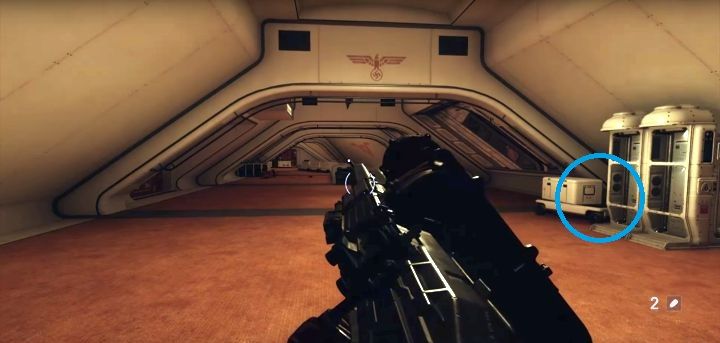 Lokalizacja zabawki Maxa #15. - Sekrety i misje dowódców w Wenus: Uberkommando | Sekrety Wolfenstein II - Wolfenstein II: The New Colossus - poradnik do gry