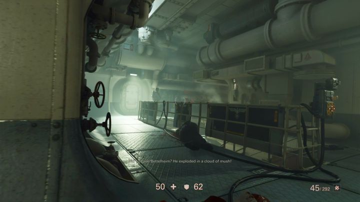 To miejsce jest doskonałe, by zdobyć osiągnięcie / trofeum Crippled but Able. - Przebudzenie | Rozdział 1 - Zjednoczenie | Opis przejścia | Wolfenstein II - Wolfenstein II: The New Colossus - poradnik do gry