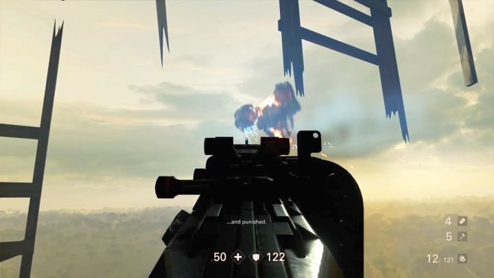 W okolicy pojawi się kilka dronów wroga. - Ranczo | Potwór | Solucja Wolfenstein II: The New Colossus - Wolfenstein II: The New Colossus - poradnik do gry