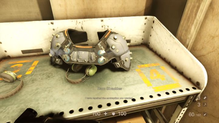 Zbierz wybrane usprawnienie, by móc rozpocząć szkolenie. - Usprawnienia | Nowa skóra | Solucja Wolfenstein II: The New Colossus - Wolfenstein II: The New Colossus - poradnik do gry