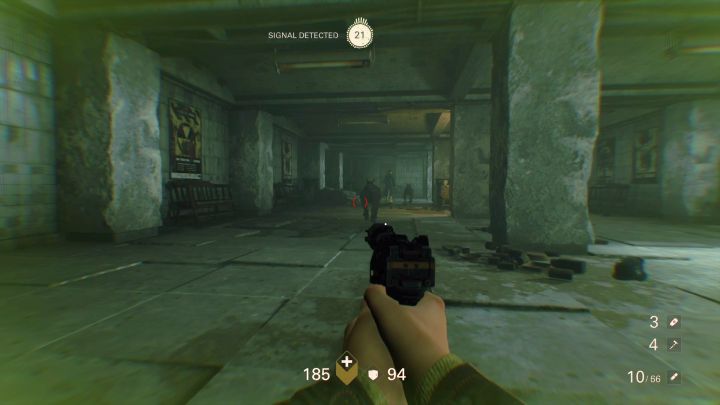 Dowódca i dwa psy, które mu towarzyszą. - Zdobycie informacji o Nowym Orleanie | Nowa skóra | Solucja Wolfenstein II - Wolfenstein II: The New Colossus - poradnik do gry