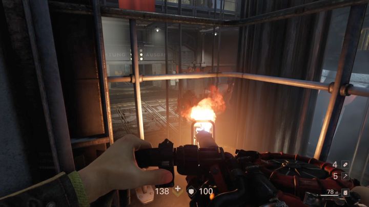 Pojedynczy SuperSoldat nie stanowi żadnego zagrożenia. - Zdobycie informacji o Nowym Orleanie | Nowa skóra | Solucja Wolfenstein II - Wolfenstein II: The New Colossus - poradnik do gry