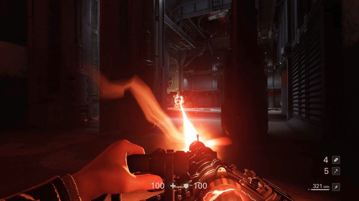 Do walki z Pancerhundem najlepiej wykorzystać ciężki laser, Lasergewehr. - Zdobycie informacji o Nowym Orleanie | Nowa skóra | Solucja Wolfenstein II - Wolfenstein II: The New Colossus - poradnik do gry